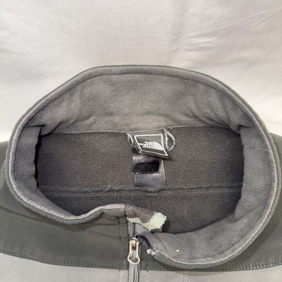 Men’s North Face Soft Shell Jacket Black/Gray Size: XL - Picture 6 of 10